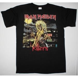 Iron Maiden Killers 1981 New Black T-Shirt